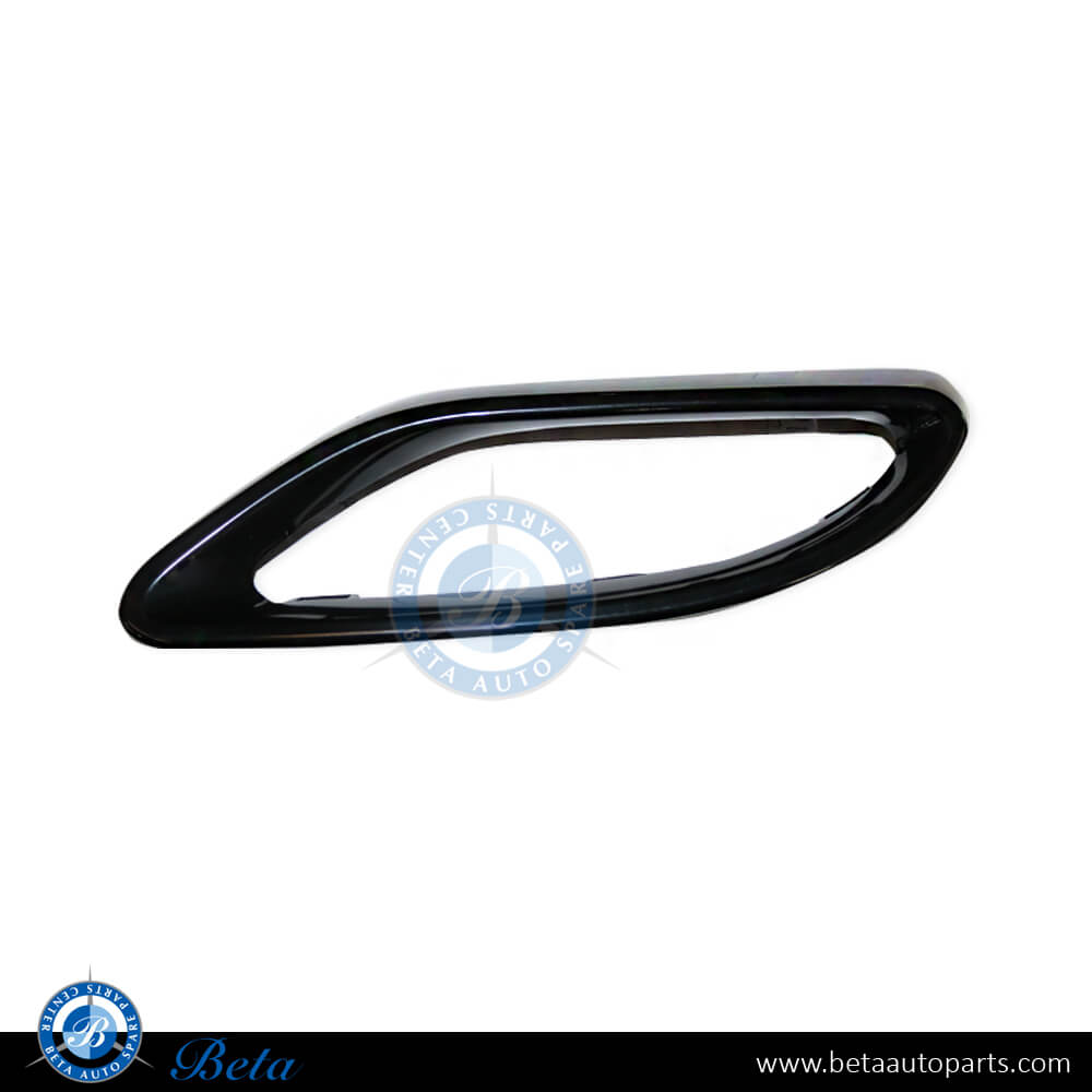 Left Side Exhaust tips moulding normal AMG for hatchback for Mercedes A-Class W177 2019-Up models, Part Number 1778850904 Left Side Exhaust tips moulding normal AMG for hatchback for Mercedes A-Class W177 2019-Up models, Part Number 1778850904